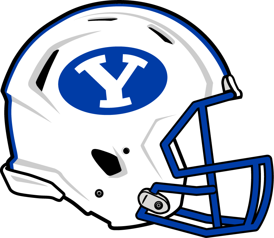 Brigham Young Cougars 2019-Pres Helmet Logo diy iron on heat transfer